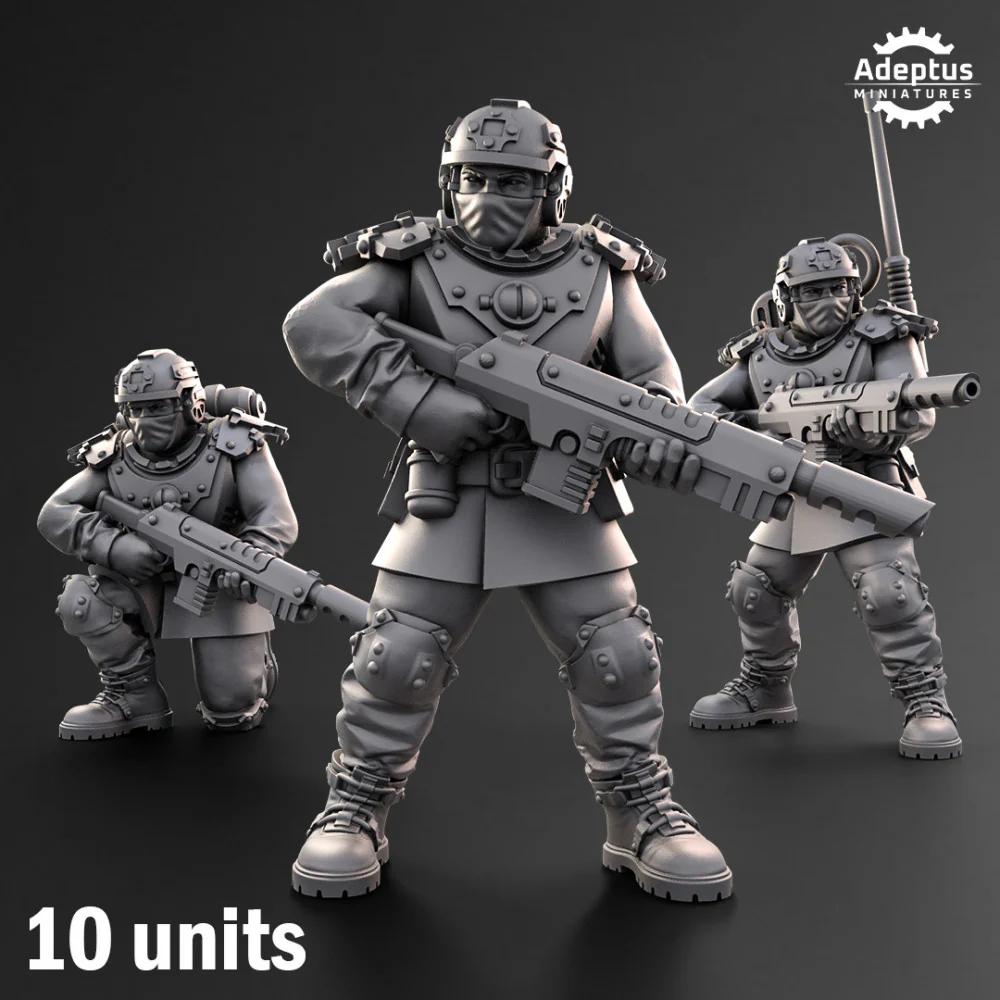 Squad. Dysorius Troops. Imperial Guard