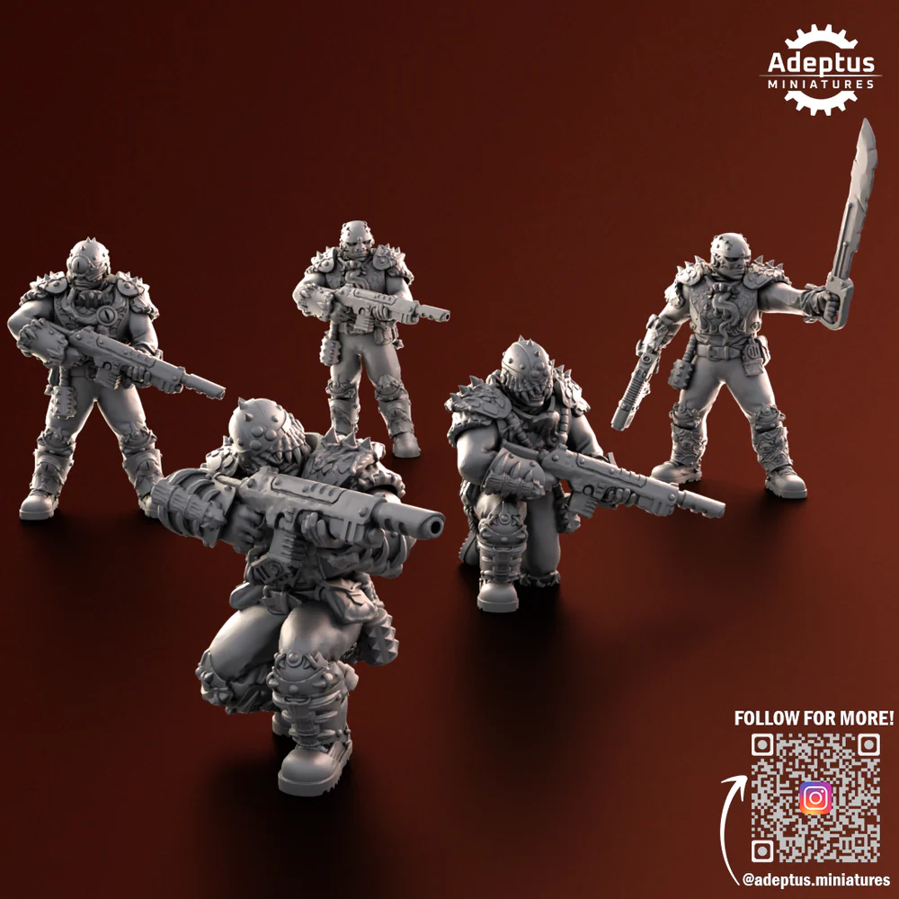 Squad. Rotmark Legion. Renegades and Heretics - Image 3