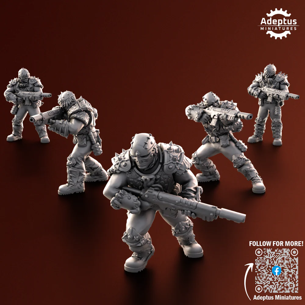 Squad. Rotmark Legion. Renegades and Heretics - Image 4