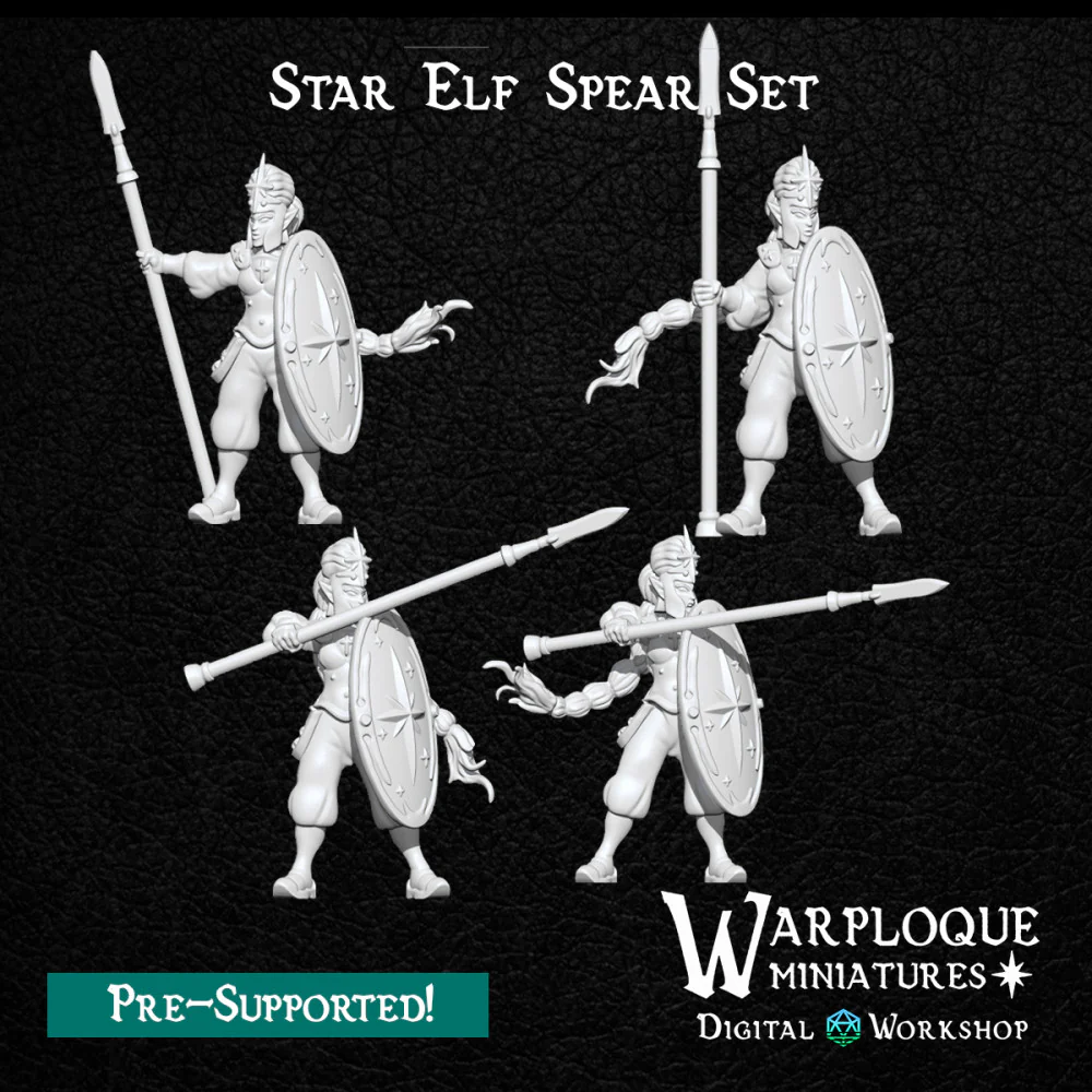 Star Elf Spear Set - Image 2