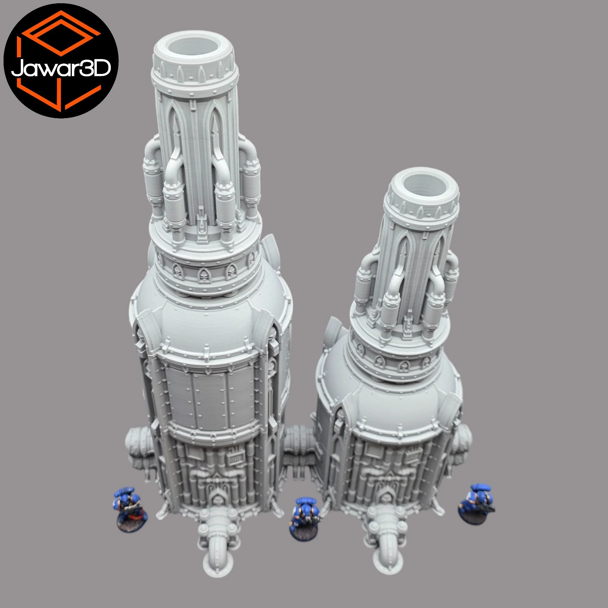 Steel Refinery Assembly #5 - 28mm Wargaming Scatter Terrain Scenery Tabletop - Image 2