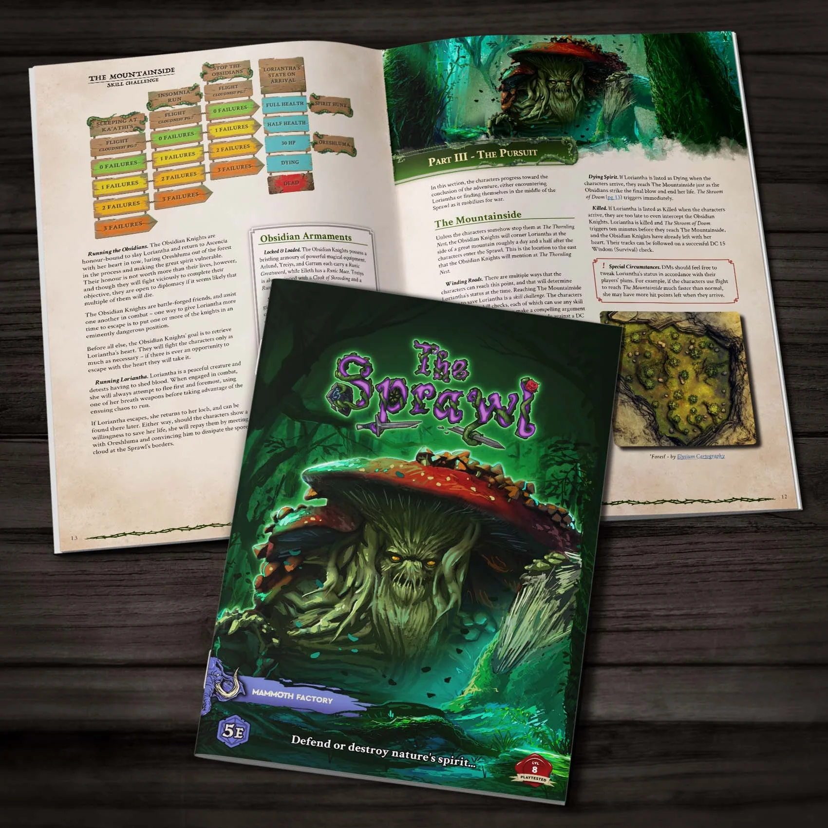 The Sprawl - Physical 5e Adventure Booklet