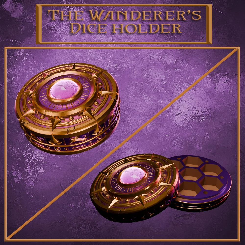 The Wanderer's Dice holder