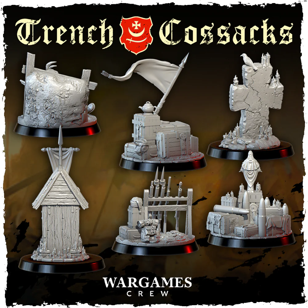 Trench Cossacks Objective Markers x6 - Image 2