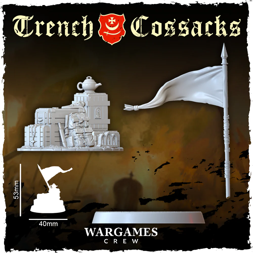 Trench Cossacks Objective Markers x6 - Image 5