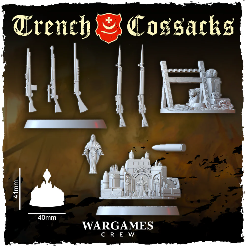 Trench Cossacks Objective Markers x6 - Image 7