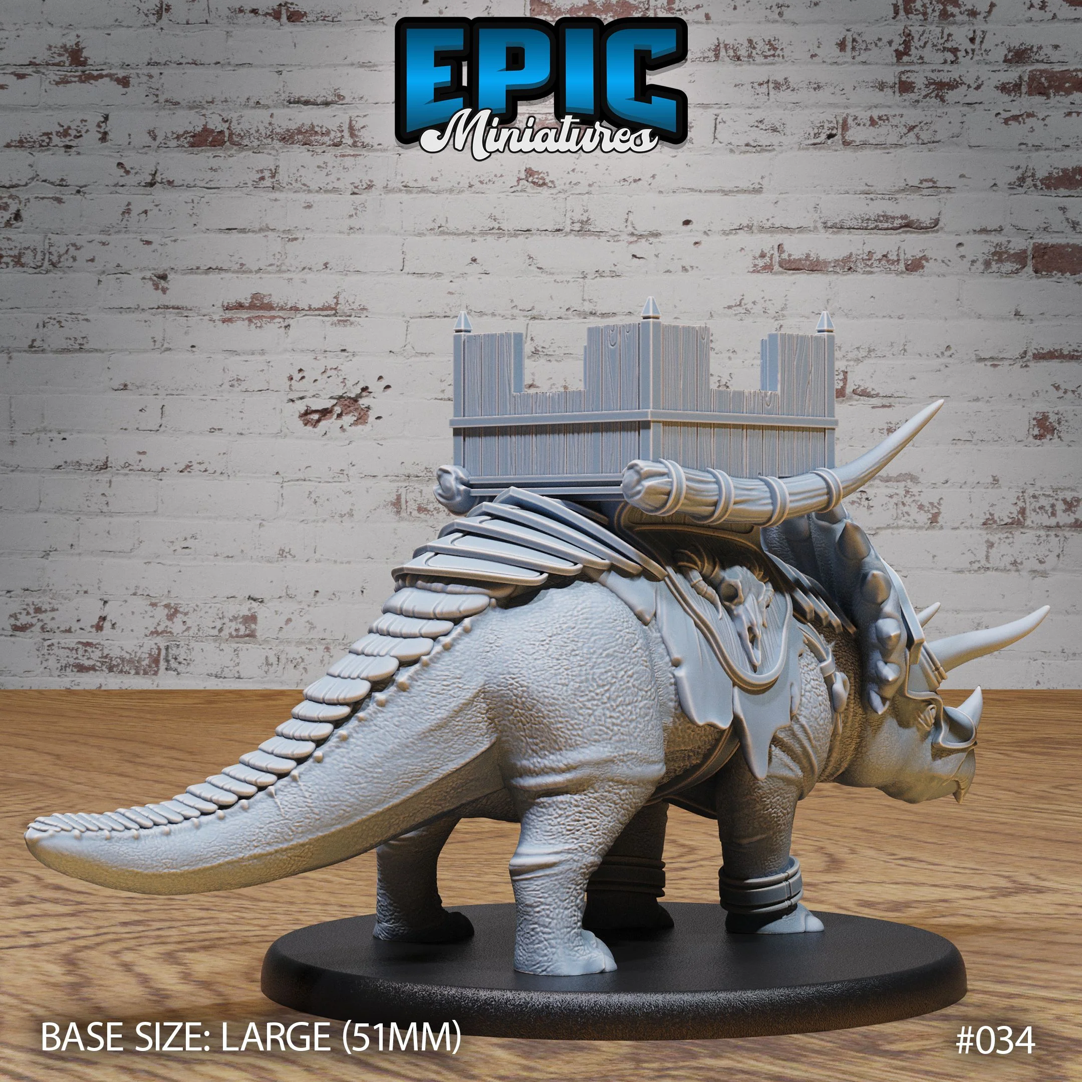 Triceratops Dinosaur Mount Set - Image 3