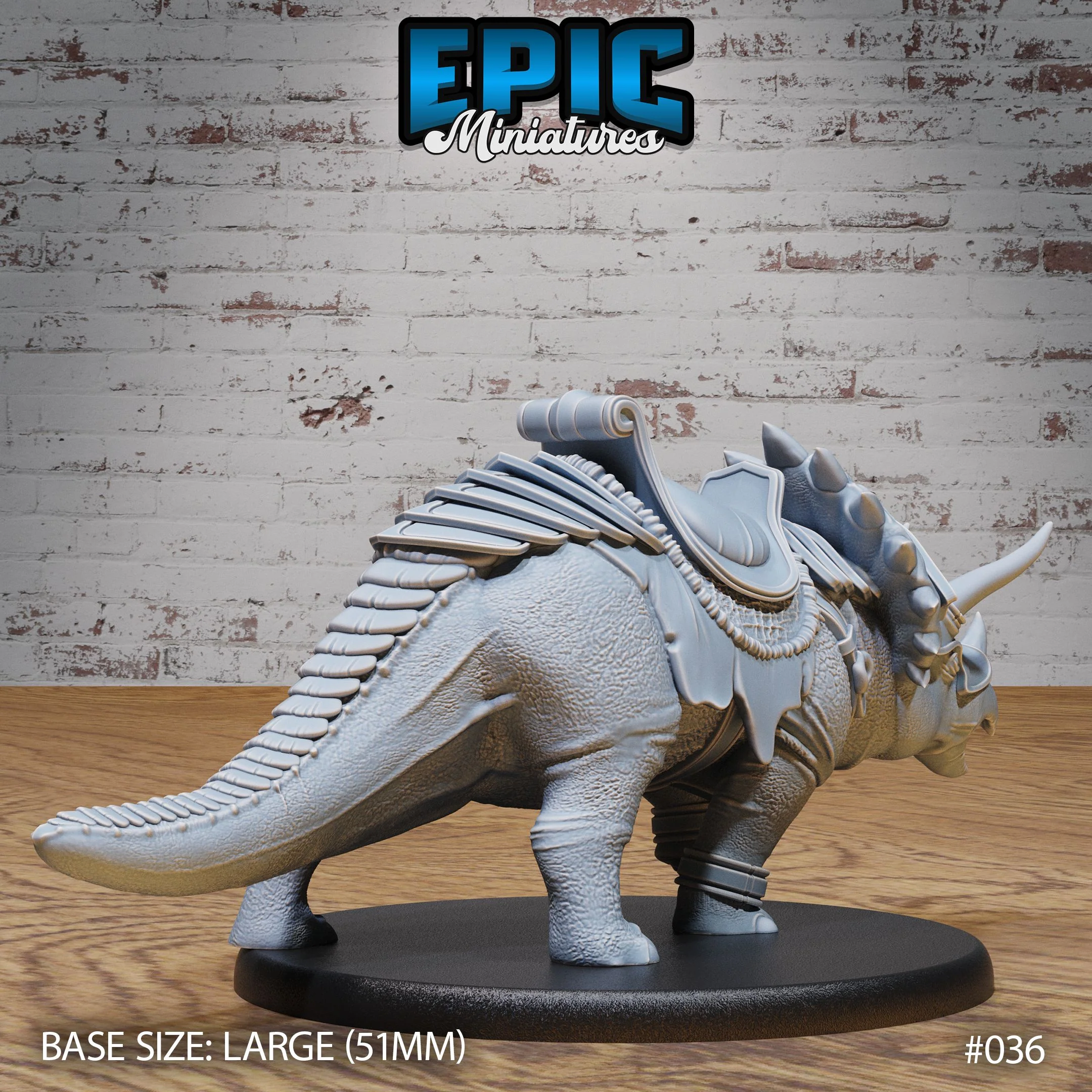 Triceratops Dinosaur Mount Set - Image 7