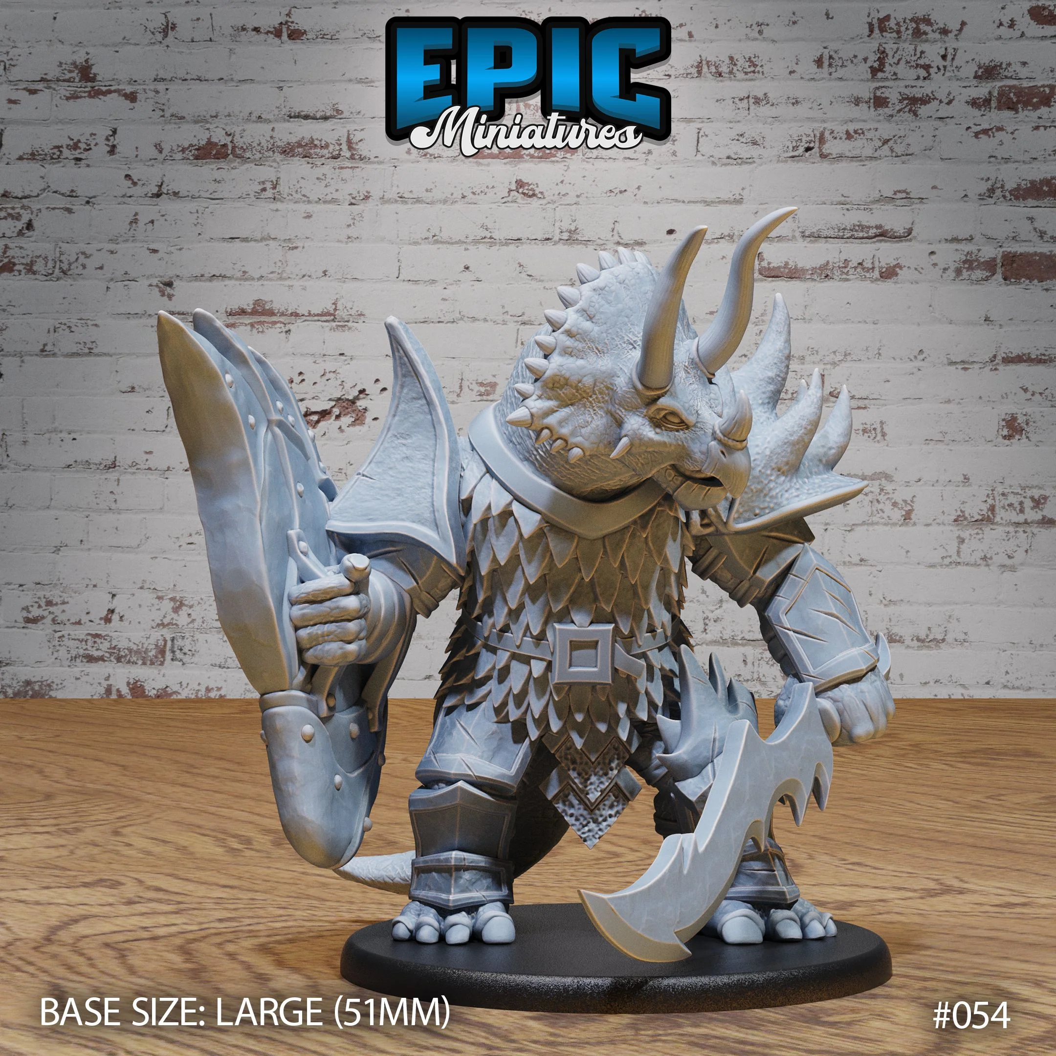 Triceratops Folk Warrior Set - Image 2