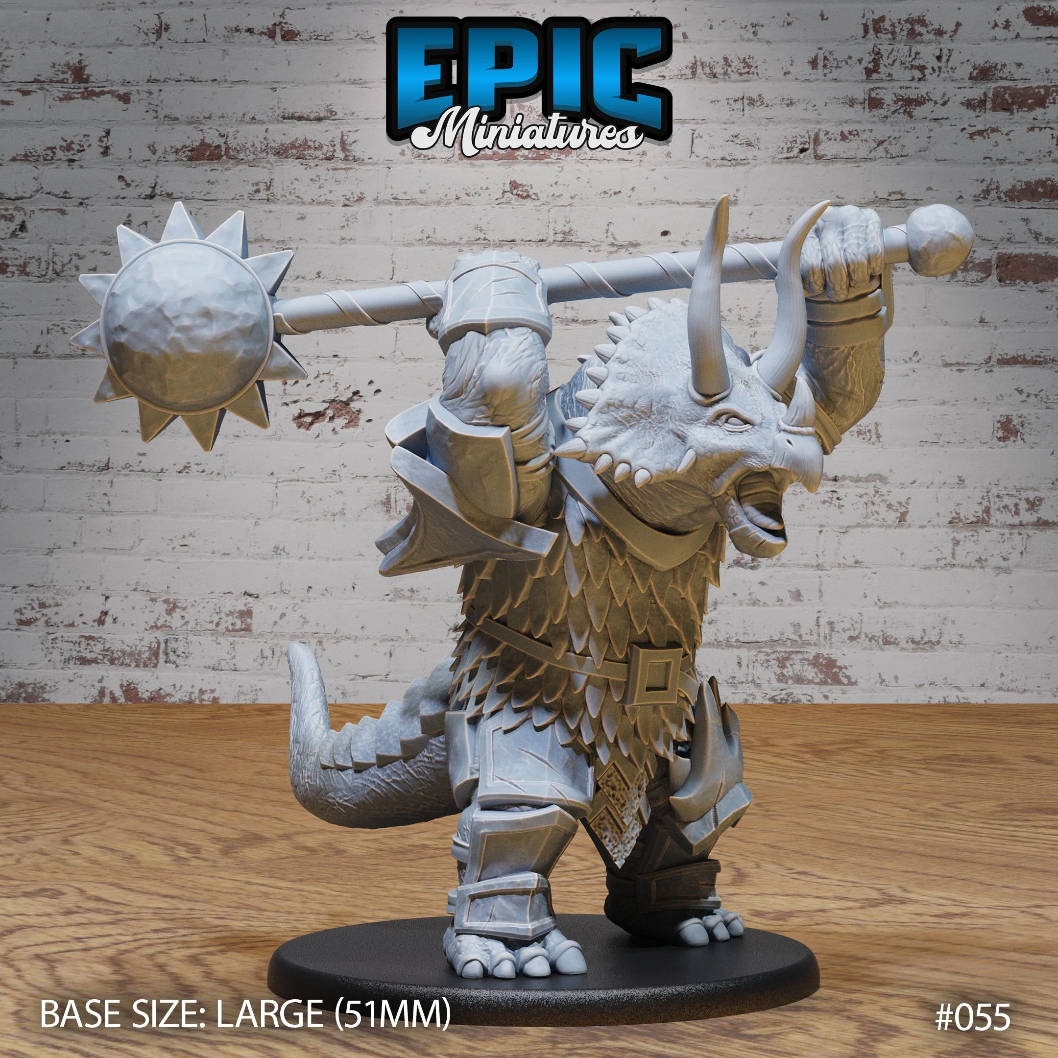 Triceratops Folk Warrior Set - Image 4