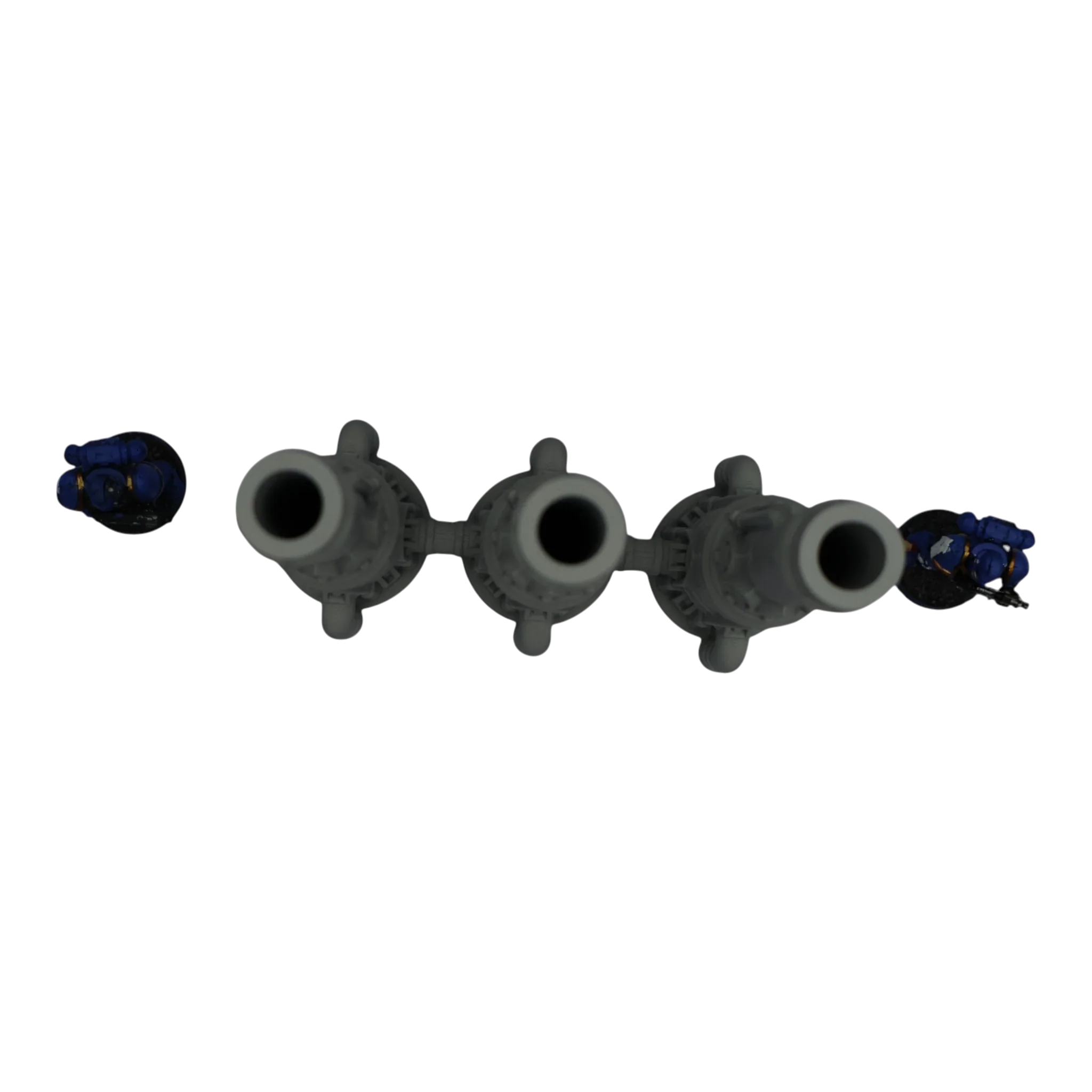 Triple Smokestack - 28mm Wargaming Scatter Terrain Scenery Tabletop Grimdark - Image 6