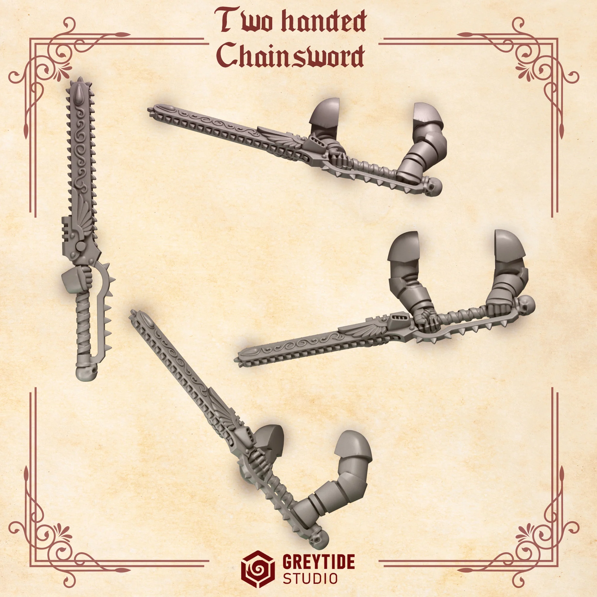 Two handed chainswords CL