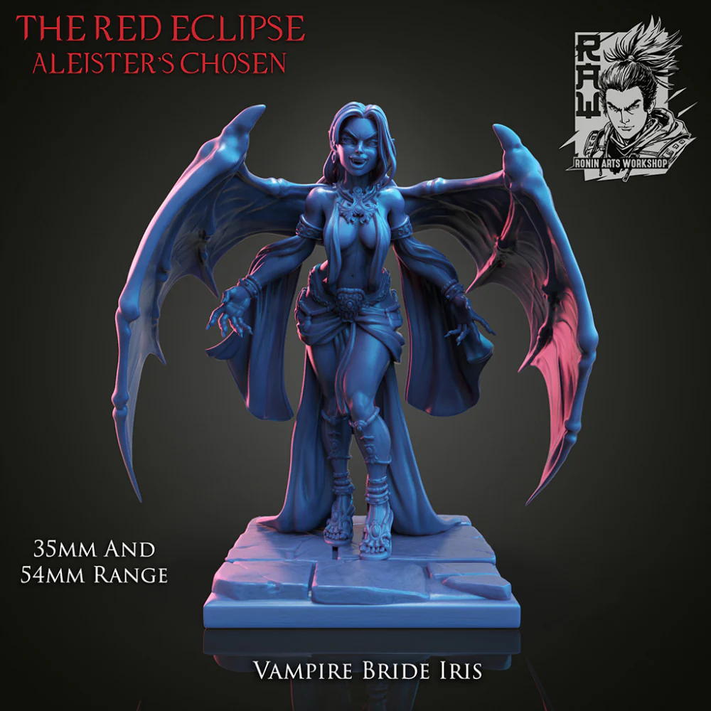 Vampire Bride Iris (NSFW) - STL only - Image 3
