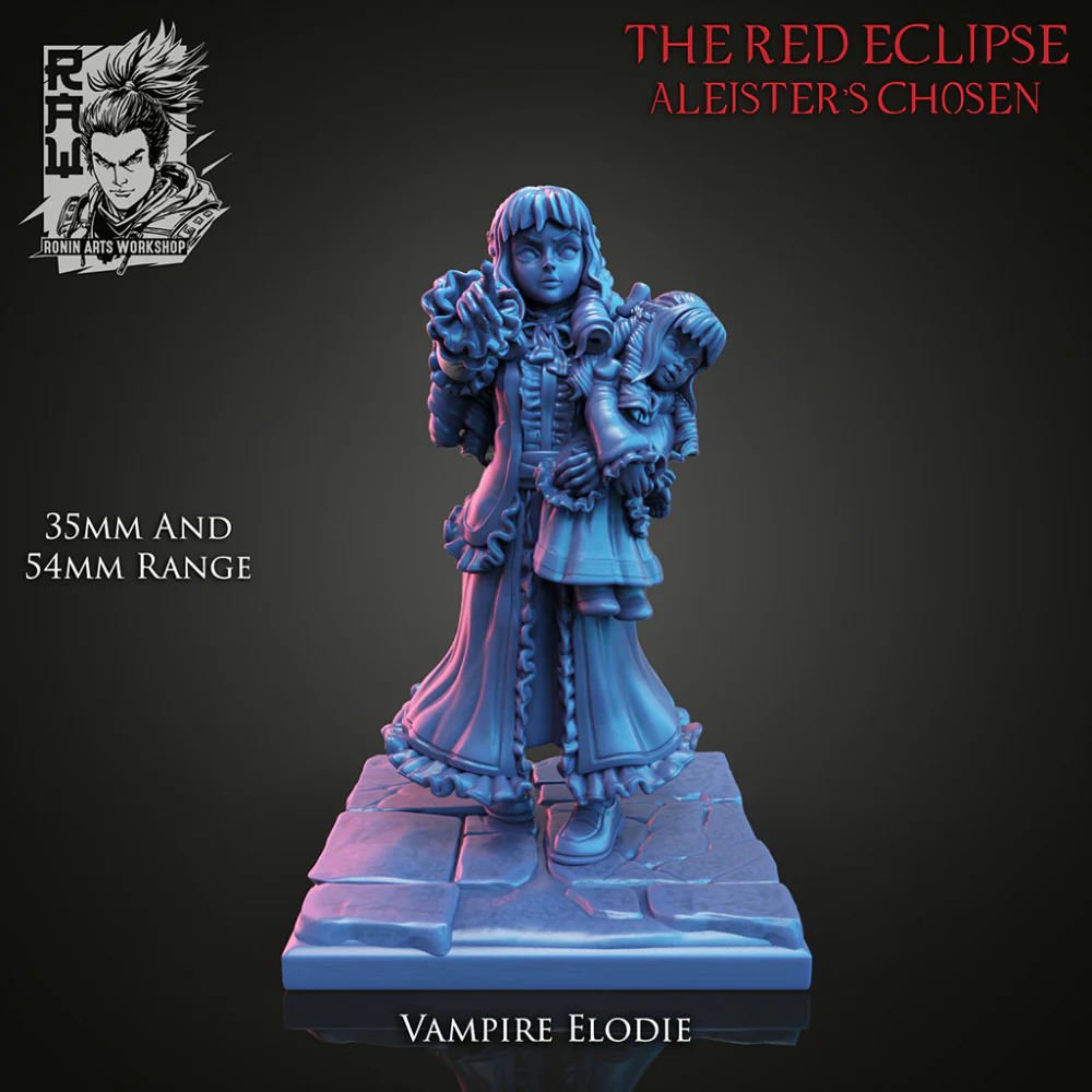 Vampire Elodie - 54mm