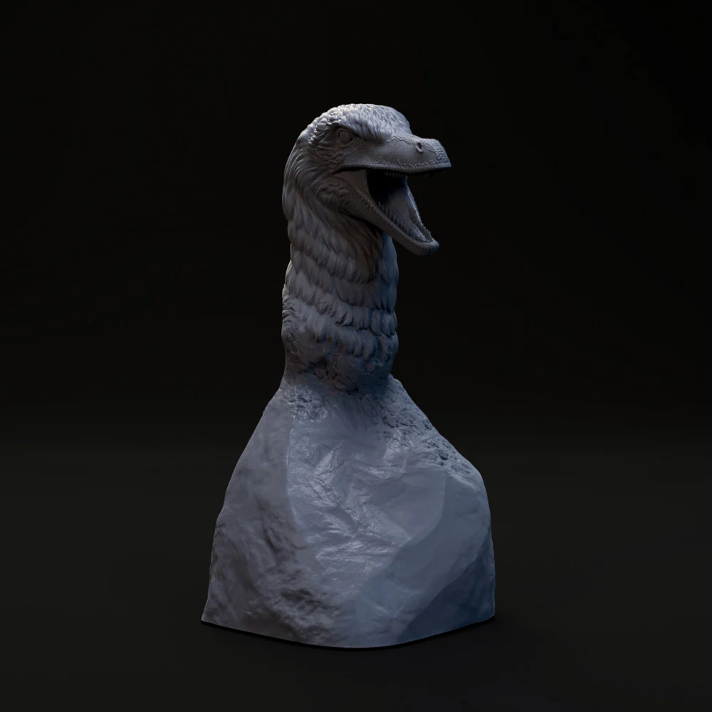 Velociraptor bust - Image 2