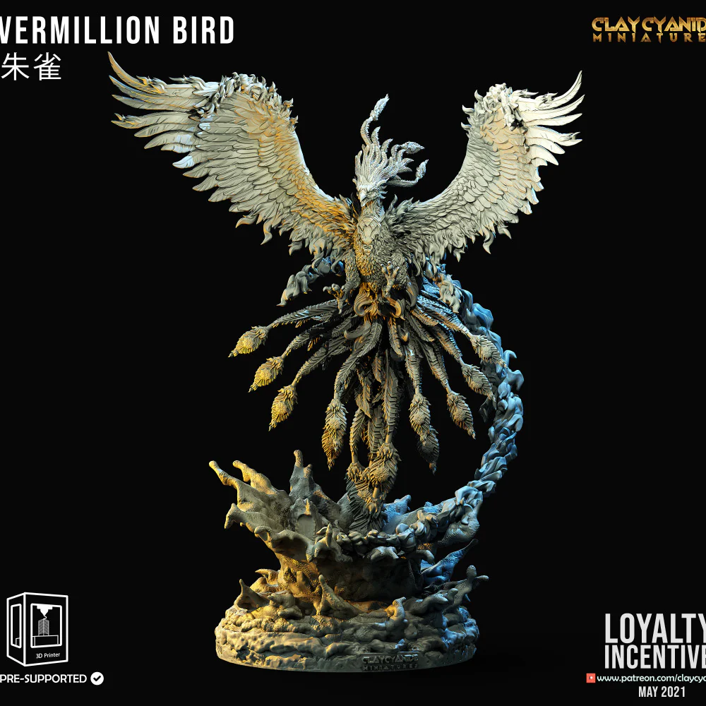 Vermillion Bird