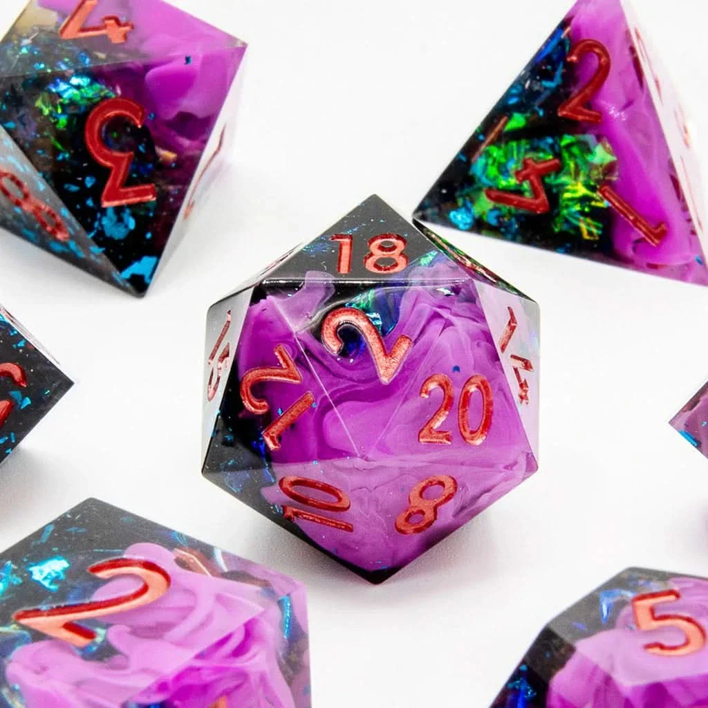 Void Walker | Sharp Edge Dice | 7 Piece Set - Image 2