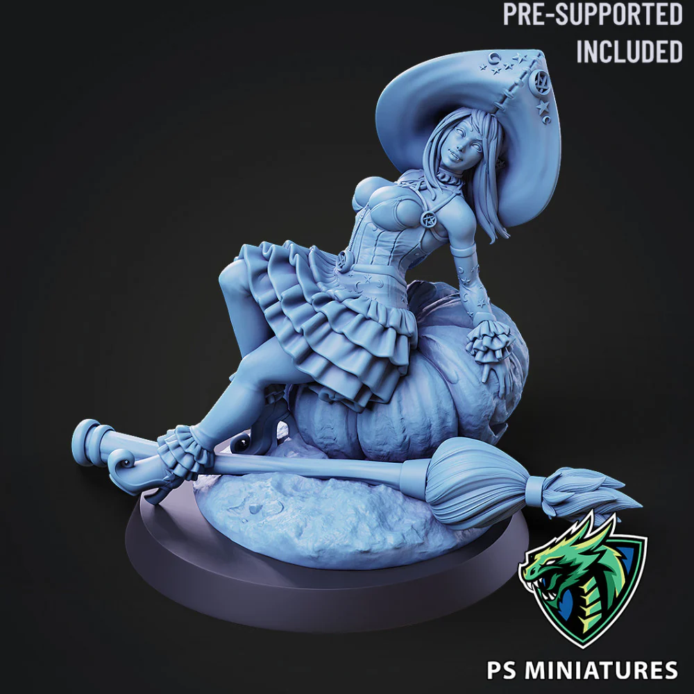Witch Elf Pose 4 - 2 Variants and Pinup