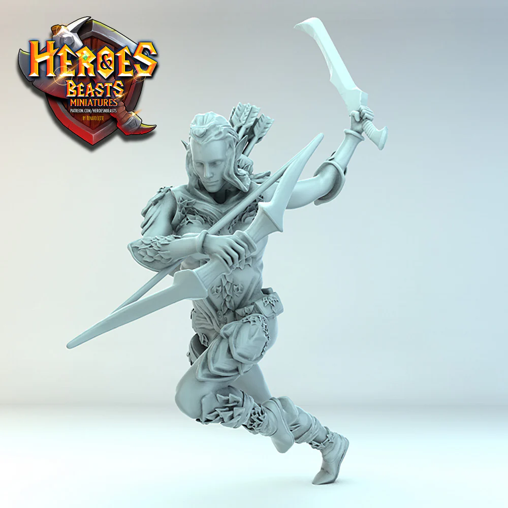 Wood Elf ( sword charging)