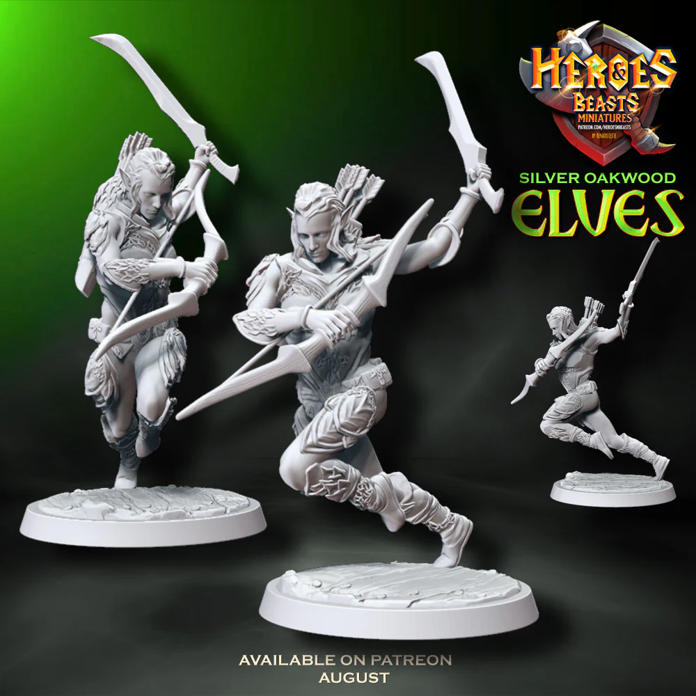 Wood Elf ( sword charging) - Image 2