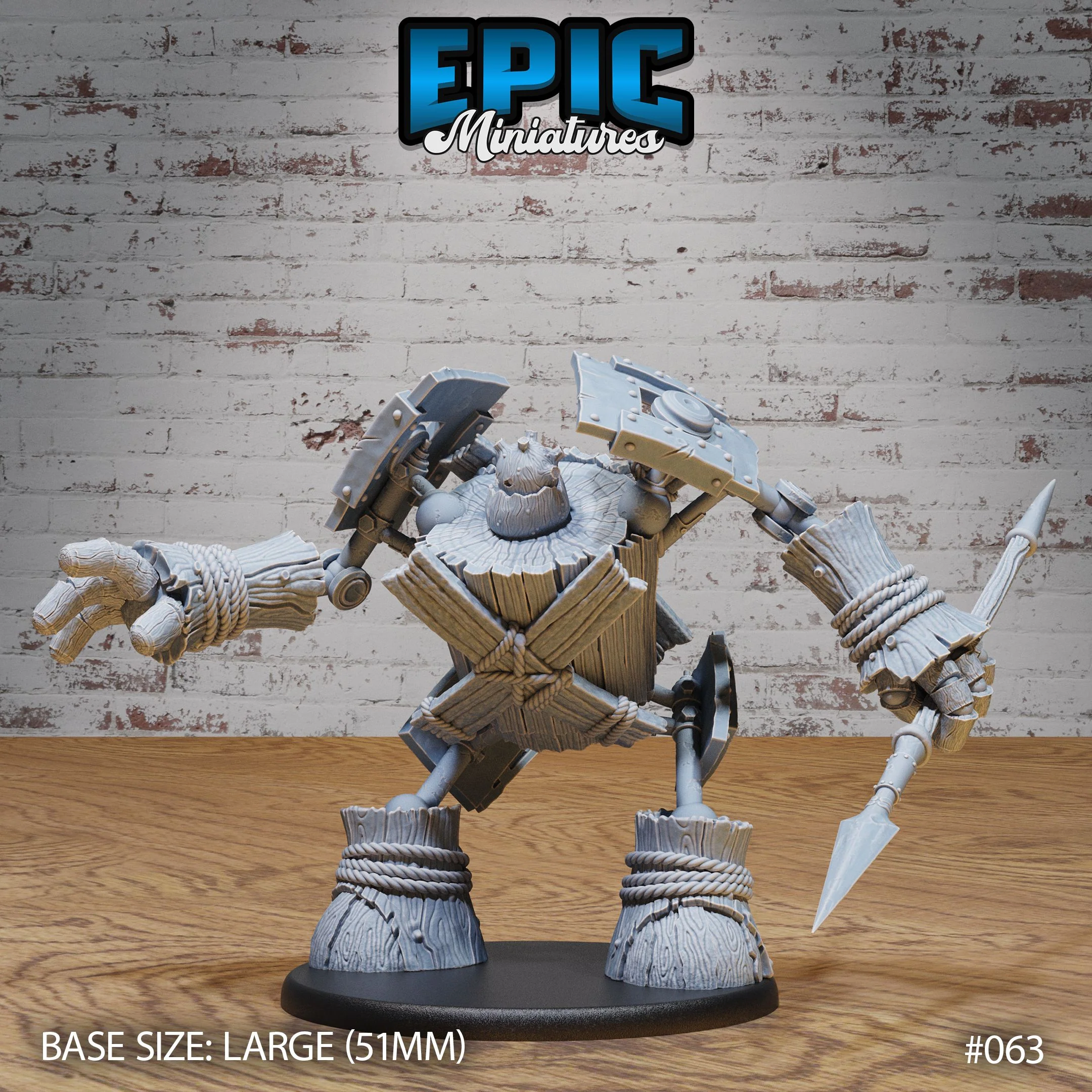 Wooden Construct Golem Set - Image 2