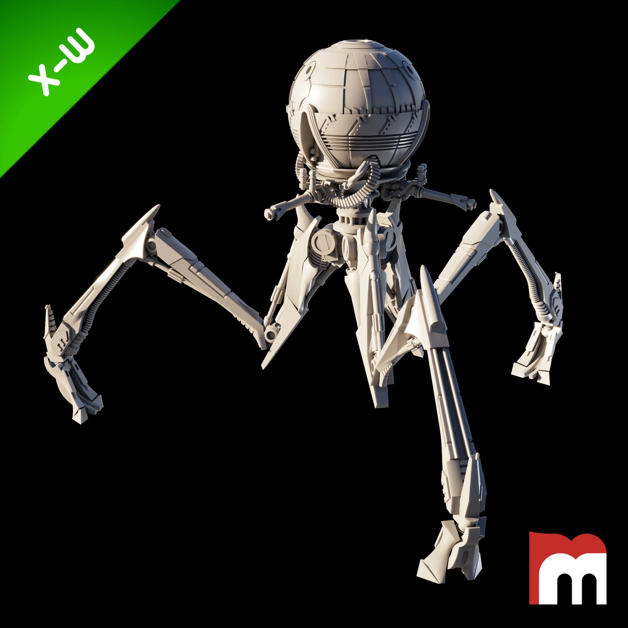 (XW) Octuptarra Tri-Droid