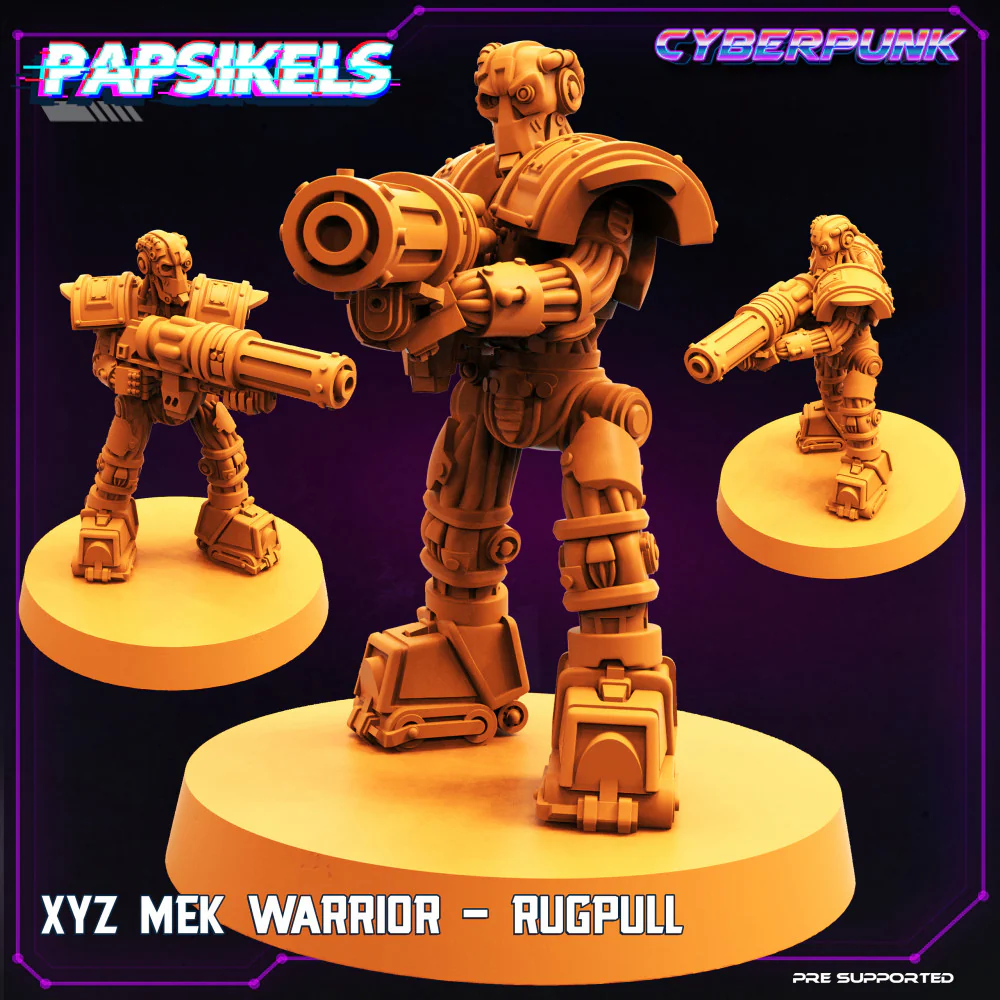 XYZ MEK WARRIOR - RUGPULL