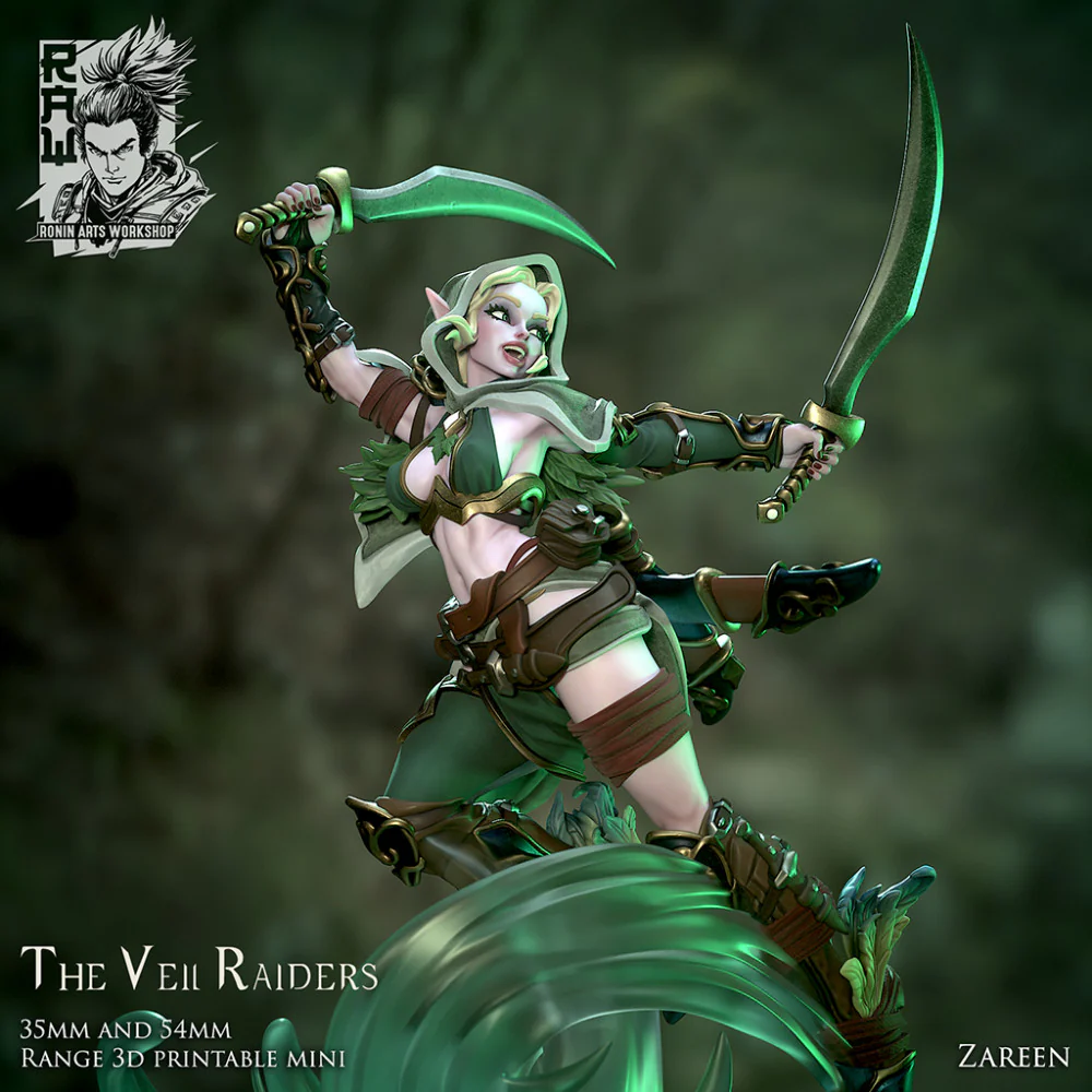 Zareen - Blade Dancer Forest Elf - Image 2