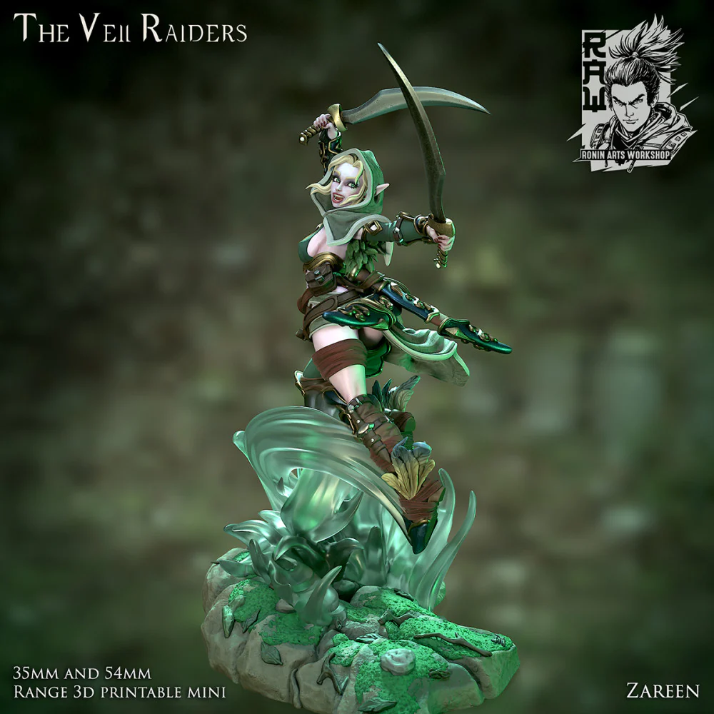 Zareen - Blade Dancer Forest Elf - Image 3