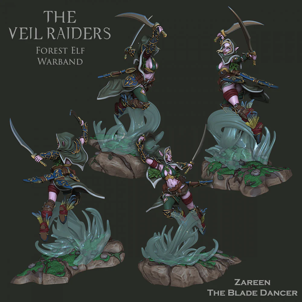 Zareen - Blade Dancer Forest Elf - Image 4