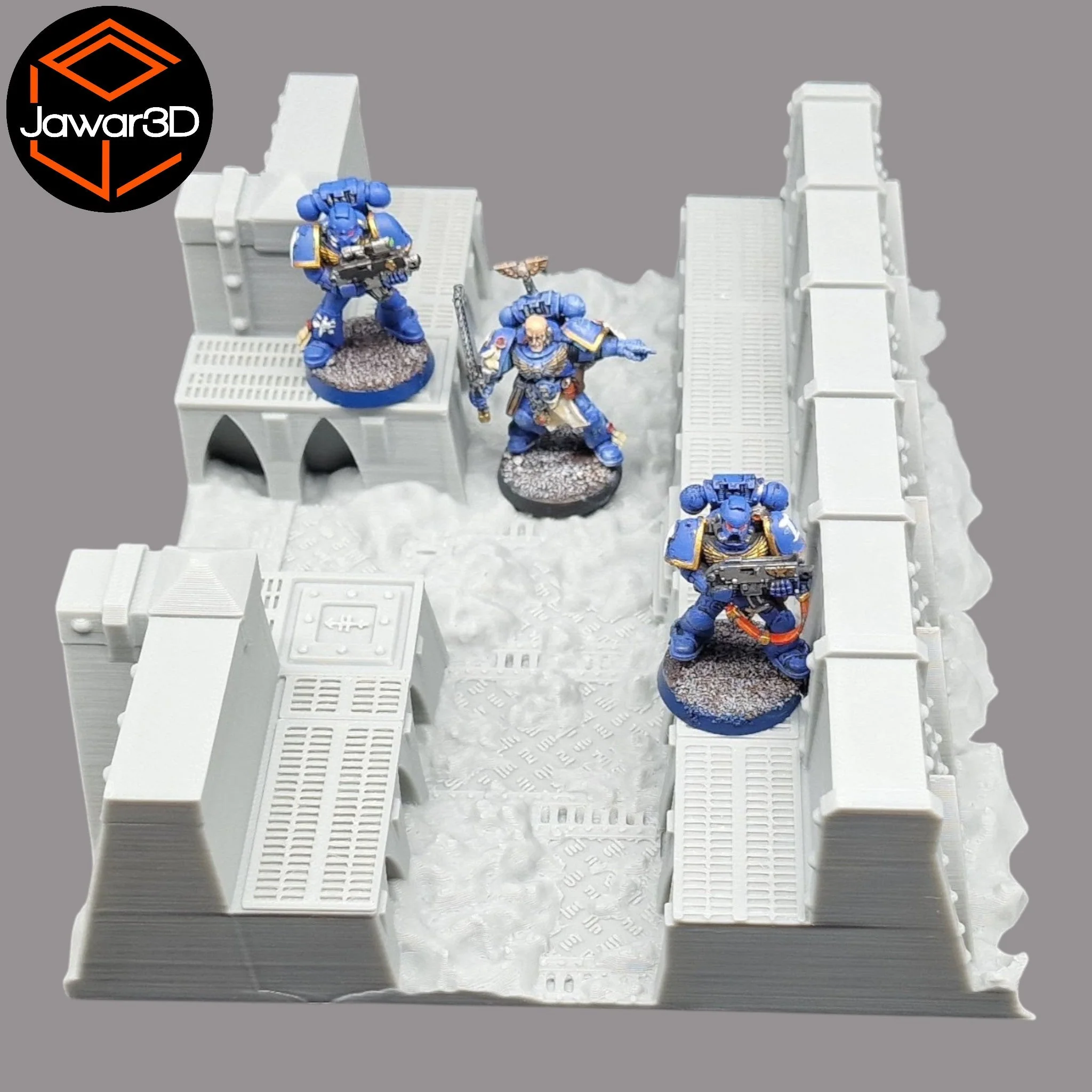 Zarix Intersection - 28mm Wargaming Scatter Terrain Scenery Tabletop Miniature - Image 2