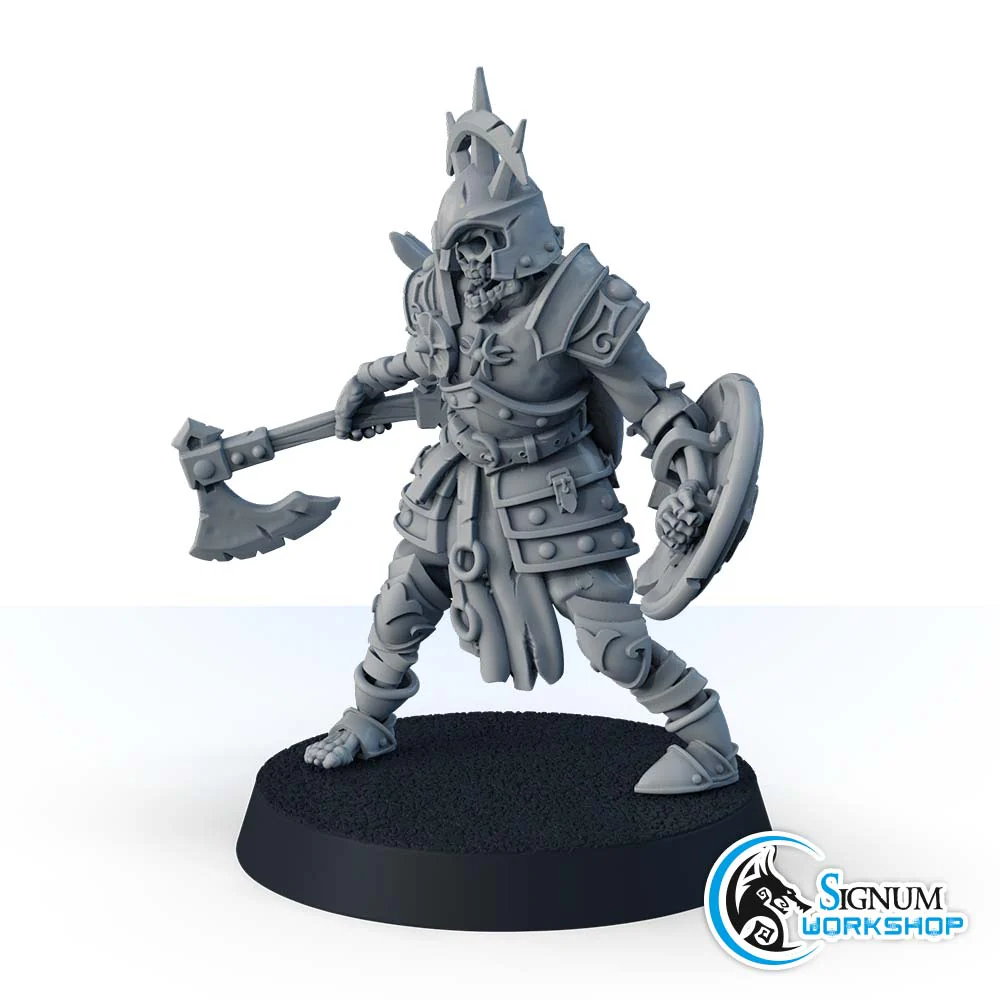 Zombie Knight with Axe - Image 2