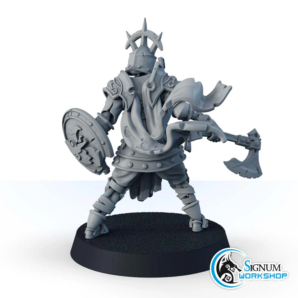 Zombie Knight with Axe - Image 4